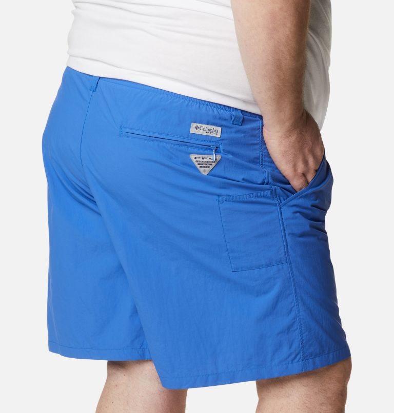Men's Columbia PFG Backcast III Water Shorts Blue | Plus Size CA-TA30C